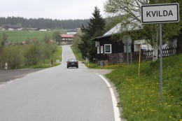 Ankunft in Kvilda auf 1062m Höhe.